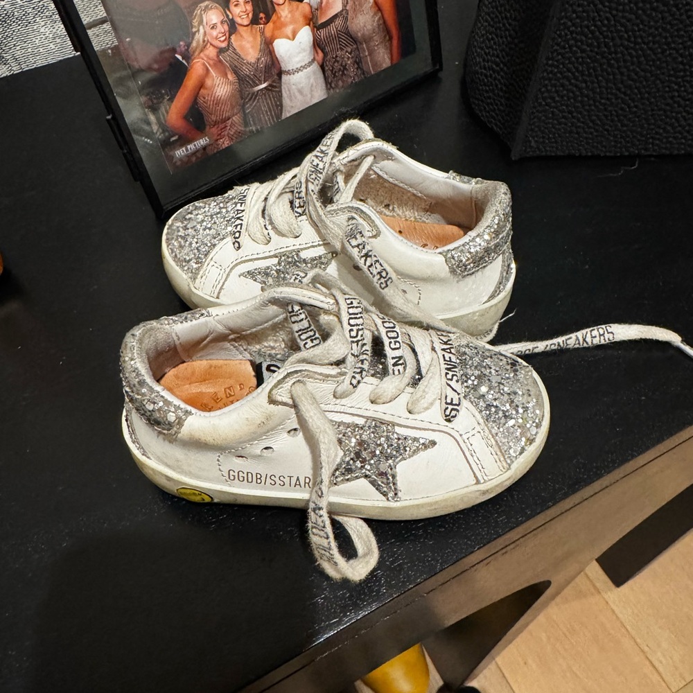 Golden Goose glitter walker size 20 (5 US)
